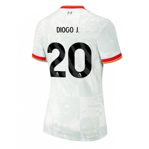 Fotballdrakt Dame Liverpool Diogo Jota #20 Tredjedrakt 2024-25 Kortermet